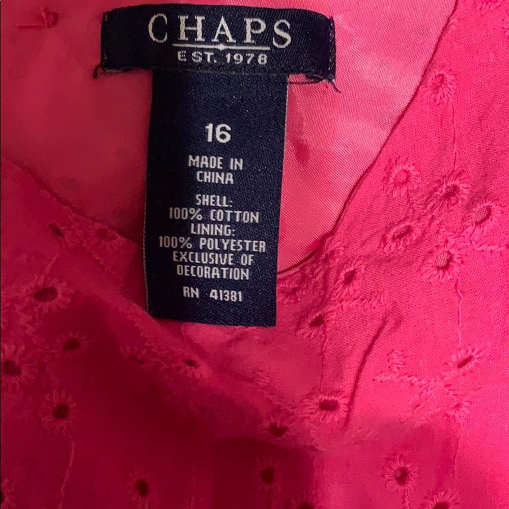 Chaps Kids Dress - Picture 7 of 7